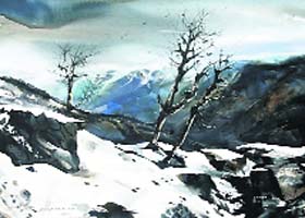 Bheem Malhotras Snow at Rohtang Pass
