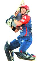 Kings XI Punjab will be wary of the threat posed by Delhis openers David Warner (pic) and Virender Sehwag.