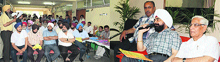 The LIT auction of commercial properties underway in Ludhiana