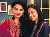 Watchful eyes: A still from Amrit Manthan