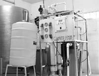 A reverse osmosis filtration plant at Partap Nagar in the city. 