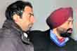Sukhpal Khaira with accused Daljit Singh (L) in a file photo