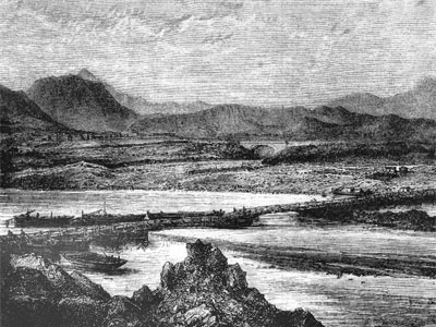 ferrys on the Indus