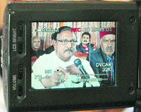 National convener of the BJP legal cell Satya Pal Jain addresses mediapersons in Shimla on Monday.
