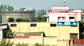 A depot of the Indian Oil Corporation located in a thickly populated area in Jalandhar.