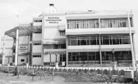 The municipal corporations office in Patiala. A Tribune photograph