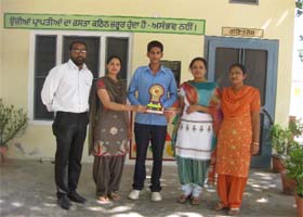 Kulwinder Singh is being honoured for his feat