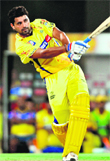 Chennai Super Kings Murali Vijay in action in Chennai on Friday.  AFP 
