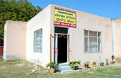 An outer view of the Methadone Maintenance Treatment Centre at the Civil Hospital in Bathinda