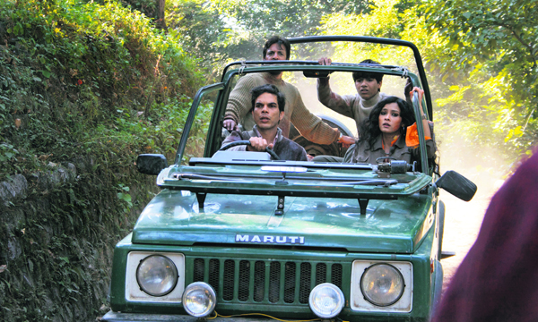The dysfunctional married couple in The Forest drive down to a secluded jungle retreat to sort out their knotted relationship