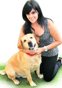 Mishika Chaudhry with Auscar