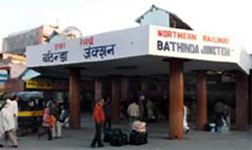 A file photo of the Bathinda junction