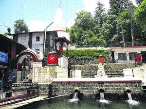 The Bhagsunag temple in McLeodganj.