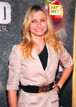 Workout freak: Cameron Diaz