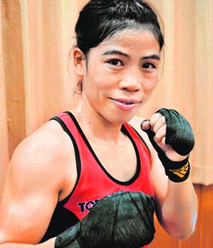 Mary Kom Photo: Rajesh Sachhar