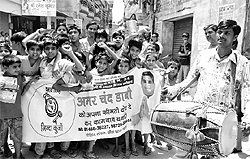 Election campaign in progress at Patiala
