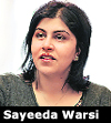 Sayeeda Warsi
