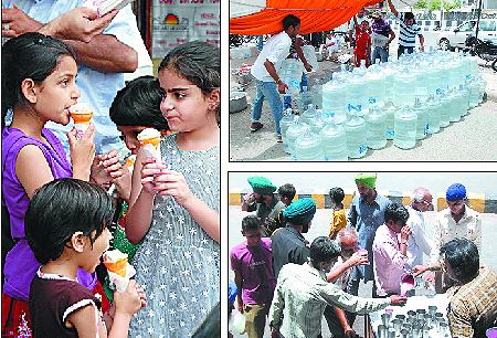 While the mercury has been wreaking havoc by virtually settling above the 40 degree Celsius mark, people have starting opting for various ways to beat the heat. While ice-cream, because of its taste and refreshing power, has emerged as the hot favourite among kids, water is also considered the best by many to tackle the natures fury. And sweet water only come as a bonus. 