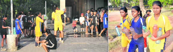 There is no potable water available at sport complex in Sector 42, Chandigarh. 