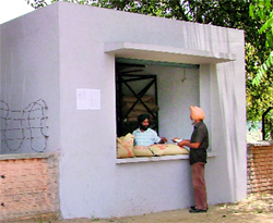 A seed shop on the Ferozepur road at the PAU in Ludhiana.