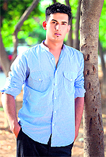 Fresh look: Sahil Sharma