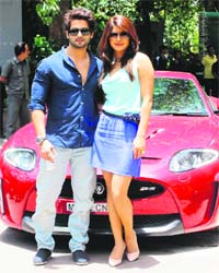Still friends: Shahid Kapoor and Priyanka Chopra