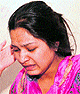 Amandeep Kaur at Civil Hospital, Phase VI in Mohali on Friday
