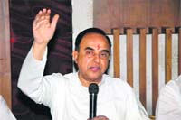Subramanian Swamy, Janata Party chief