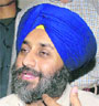 Punjab Deputy Chief Minister Sukhbir Singh Badal 