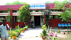 An outer view of the Drug De-addiction Centre, situated on the premises of the Civil Hopsital in Bathinda
