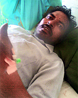 Kala lies at the GMCH