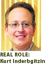 REAL ROLE: Kurt Inderbgitzin