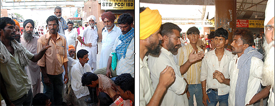 As the farmers in Punjab are facing shortage of labour during the ongoing paddy sowing season, the Bathinda railway junction has virtually turned into a conference site with scenes of farmers persuading the migrant workers to work for them becoming a common feature nowadays