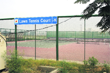 The court of the Haryana Lawn Tennis Academy in Rohtak. 