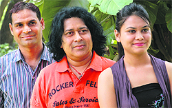 Vaid Prakash, Madan Shonky and Sapna Bardhan