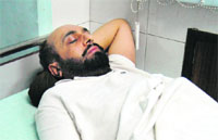 Jagdeep Singh Chahal admitted to a hospital in Ludhiana.