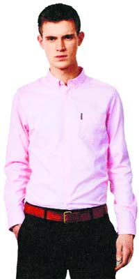 Colour count: Pink is the new blue for men