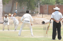 The highlight of the Bathindas inning were the successive partnerships that helped the team to score a respectable total.