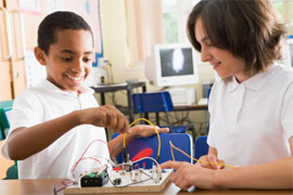Learning through experiments would be a way of making what always seemed a dry subject become more lively