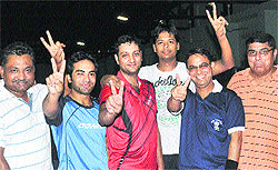 The team of Punjab AG at Sector 23, Chandigarh, on Tuesday