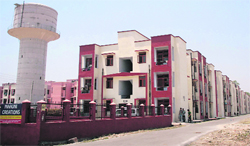 A view of the Jagti Township in Jammu. Tribune Photo: Inderjeet Singh
