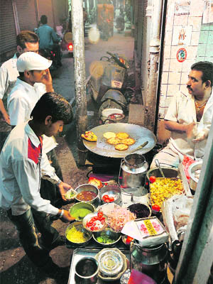 Stomach infections are endemic during the rainy season. Since oil has a higher boiling point than water and deep-frying annihilates disease-causing microbes, it makes perfect sense to dig into fried snacks