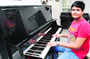 I find piano simpler than the guitar; I have one digital piano and one acoustic piano. Eash Goyal