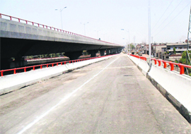 Ramps of the eleveted road will be thrown open by July end in Amritsar.