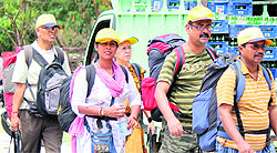 Tourists say they enjoy staying as paying guests as they get a homely environment