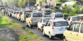 The 2.41-km flyover will ease traffic snarls in Srinagar