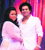 Bharti Singh and Savio
