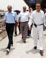PK Sanghi, the divisional railway manager (DRM), Ambala division, was in Bathinda on Saturday.