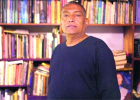 Ganesh Saili, author of Gup and Gossip from the Hills