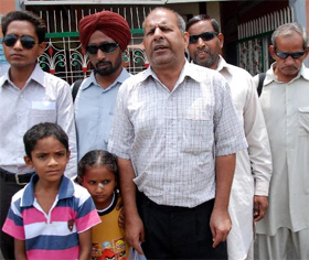 Members of the Blind Association held a meeting at the Teachers Home on Sunday where the problems facing the visually challenged were discussed. 